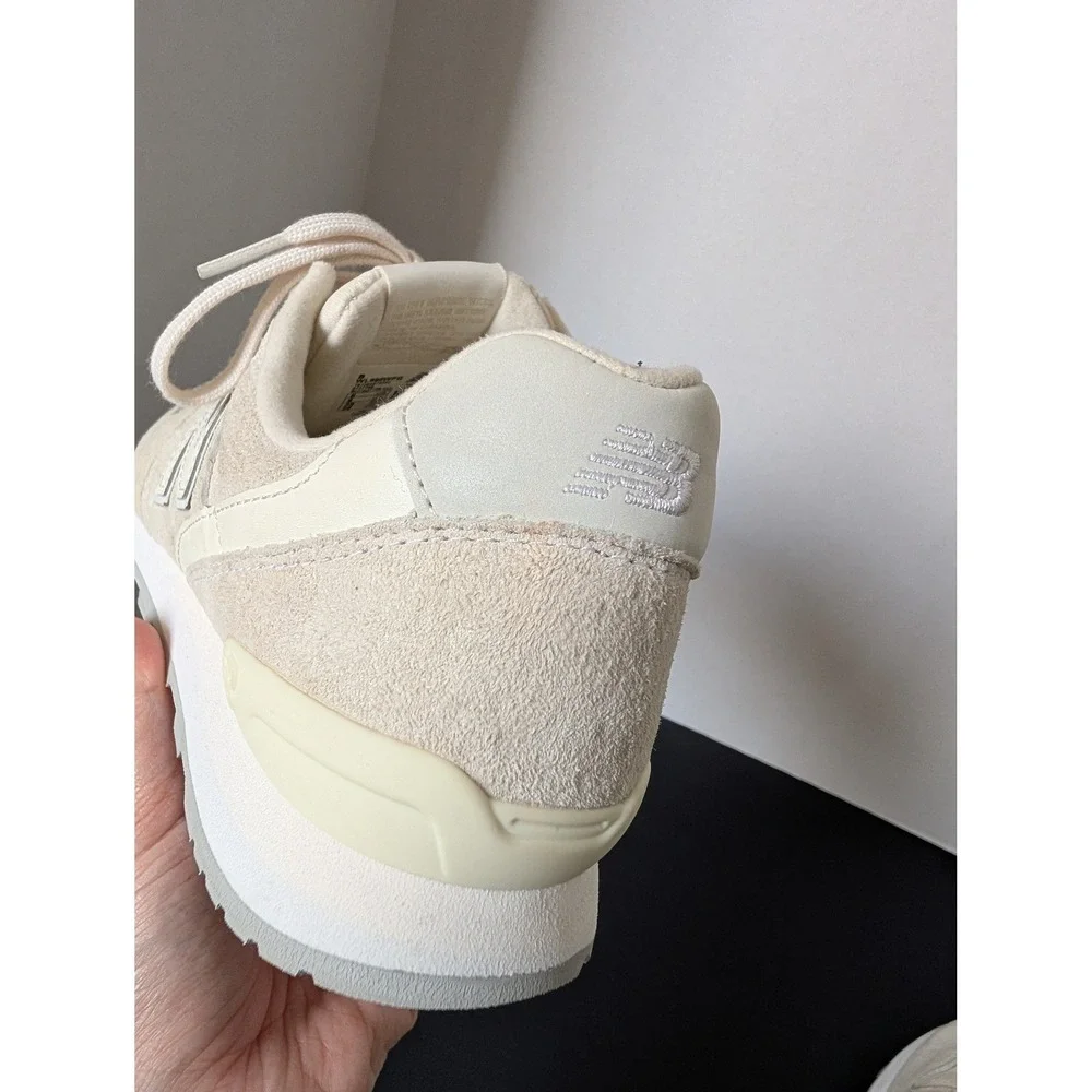 New Balance WL996VPB Beige Cream Suede Shoes Lifestyle Sneakers Women's 8